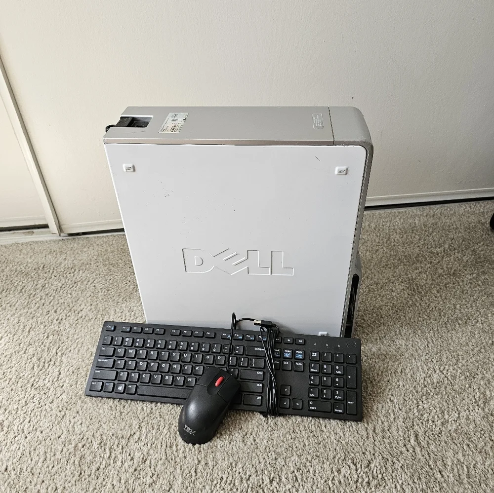 Dell Silver and Black Laptop Keyboard Assembly